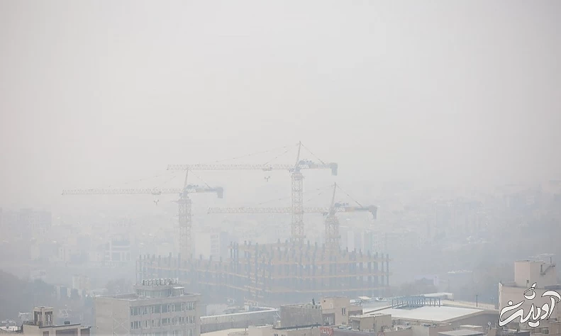 (تصاویر) شرایط ناسالم هوای تهران